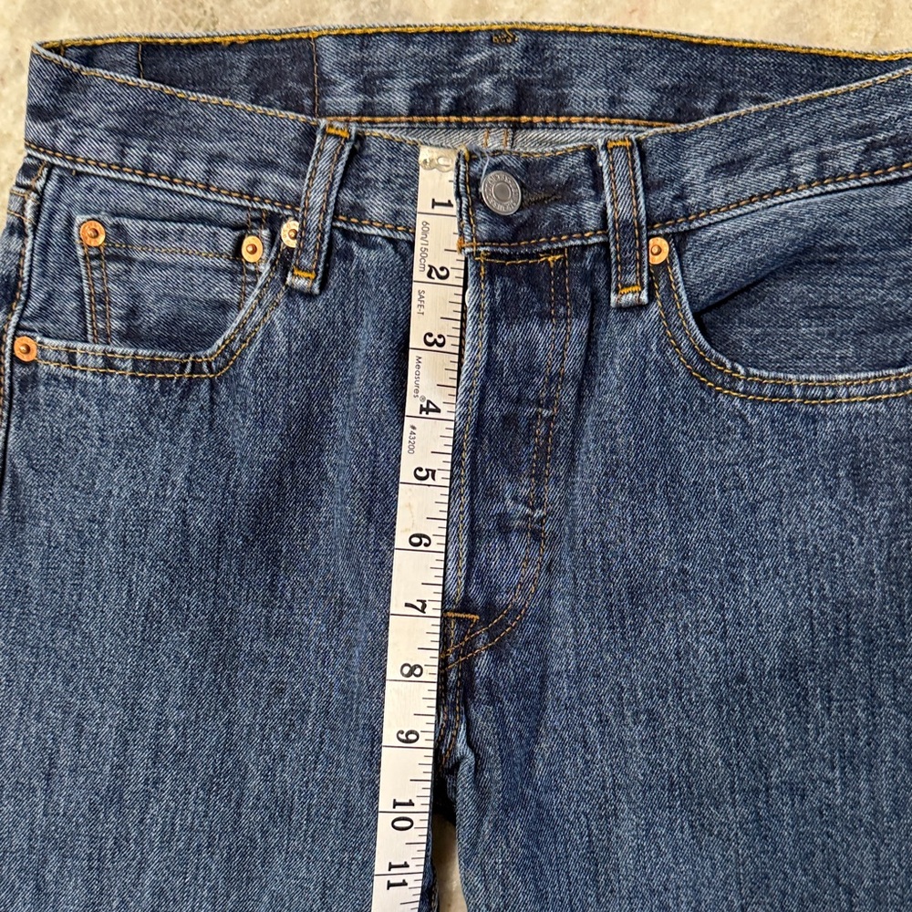 Levi's Men's Dark Blue Straight Jeans - Picture 5 of 5